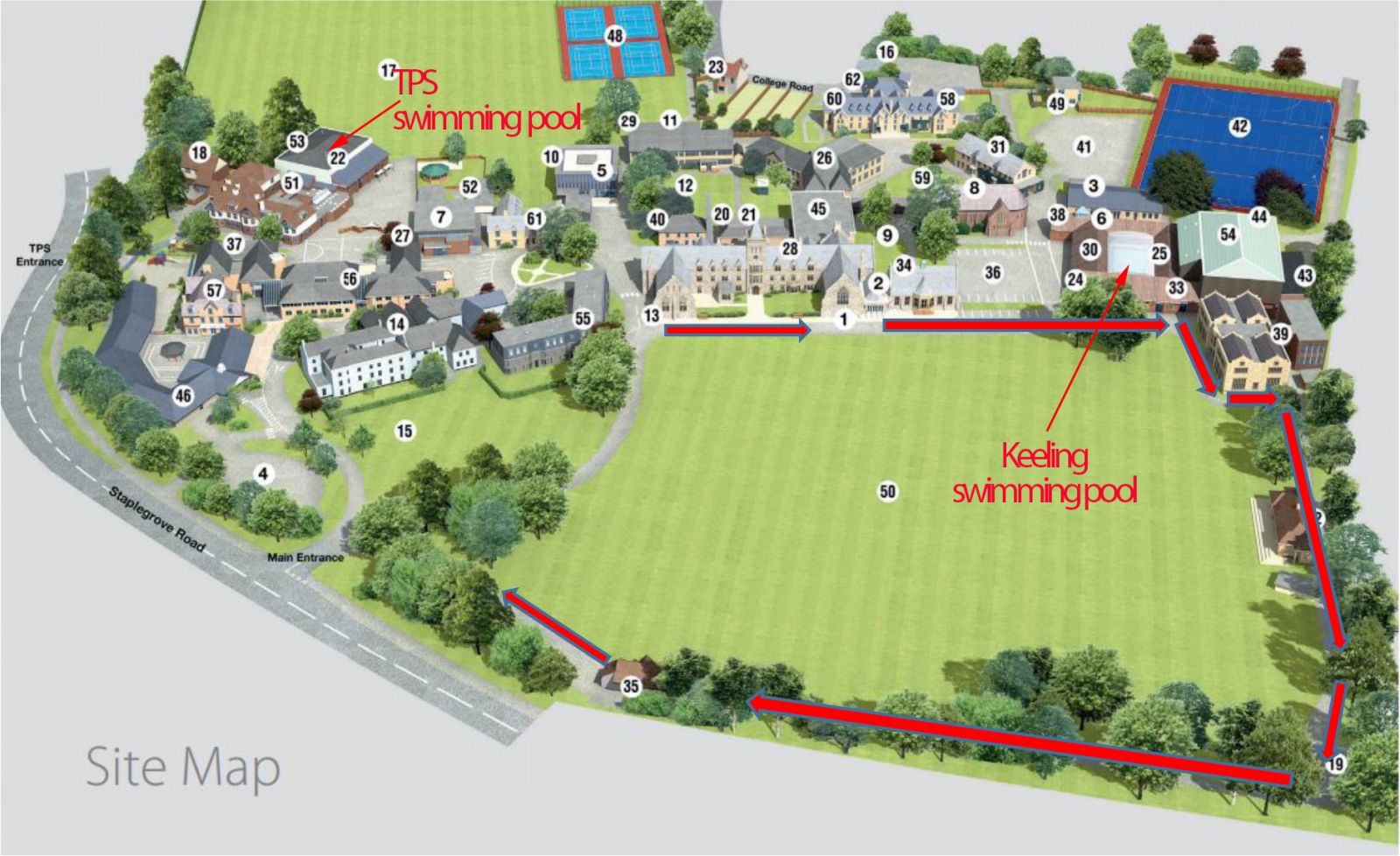 Taunton Deane SC Pool Locations